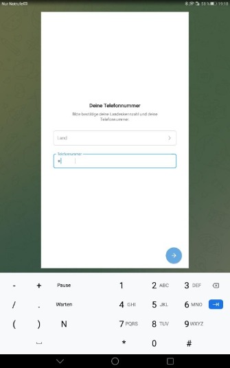 Sign in to Telegram